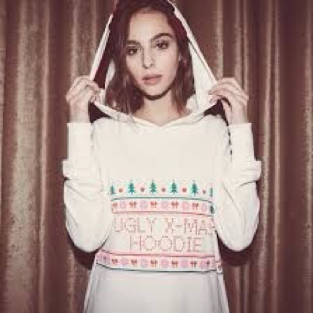 CHRISTMAS Wildfox ugly sweater hoodie Nwt!